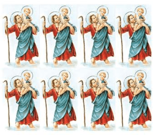 St. Christopher Prayer Cards
